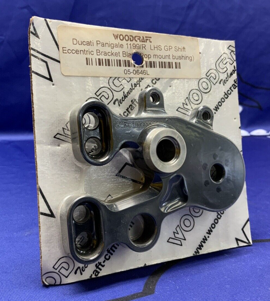 Woodcraft Left Shift Eccentric Bracket 1199 Panigale/S 2012-2014 05-0646L