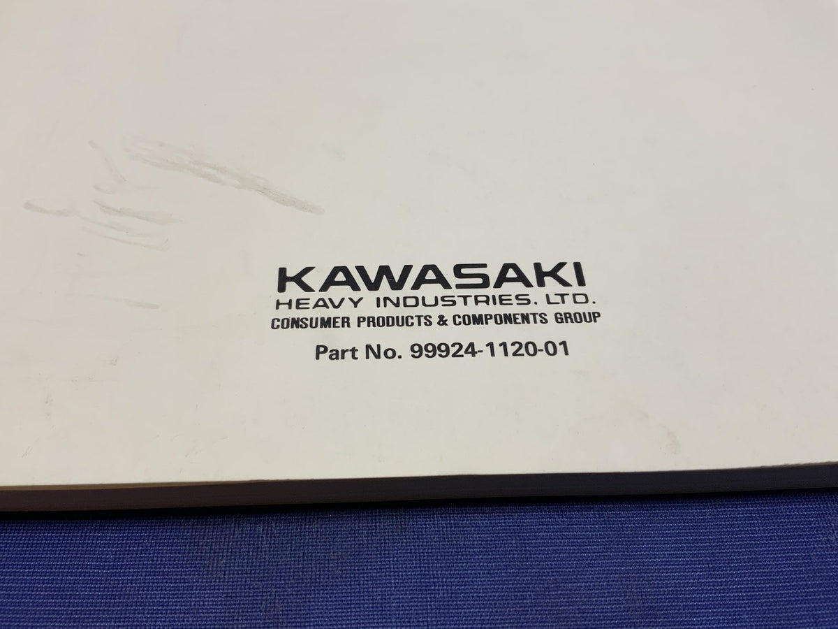 Kawasaki Jet Ski 550SX Service Manual 1990 OEM 99924-1120-01
