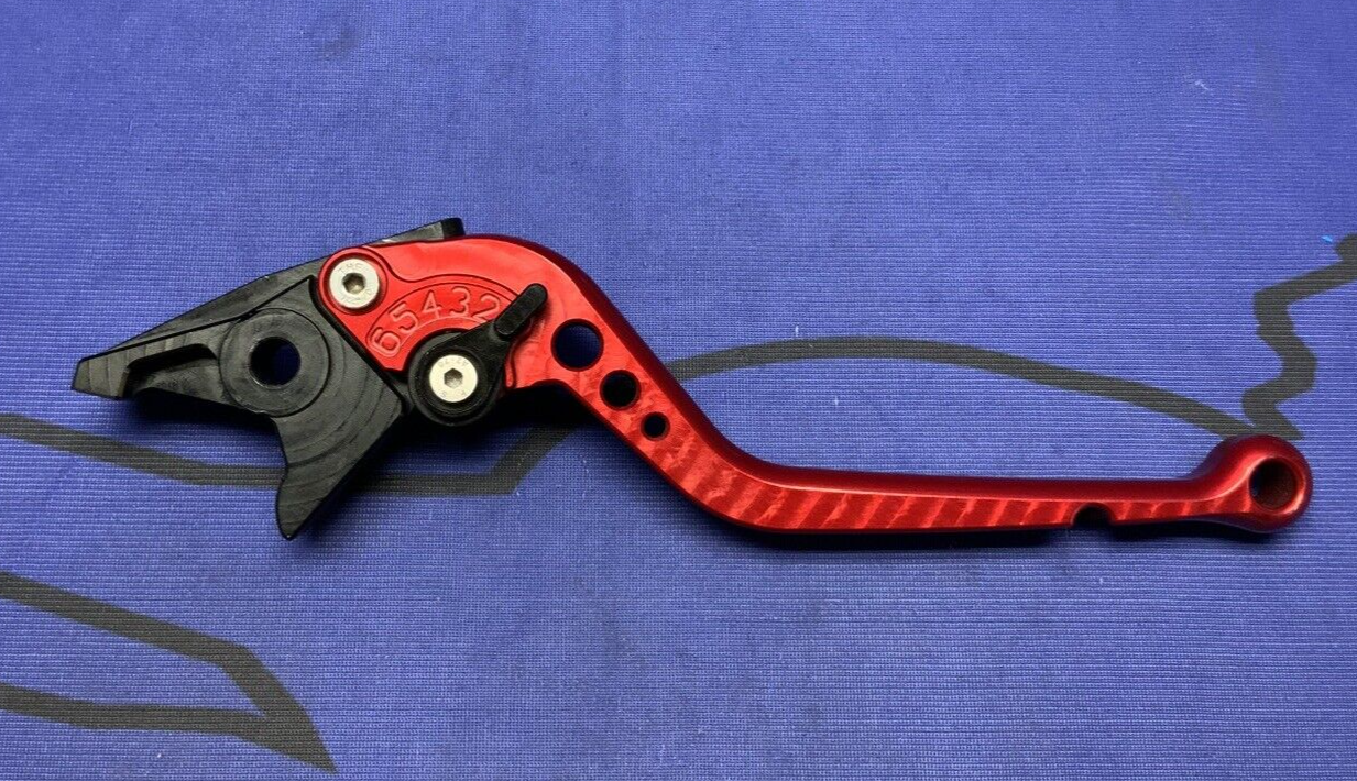 Pazzo Racing Clutch and Brake Lever Set (Red) Hayabusa 2008-2020 F-41, S-14