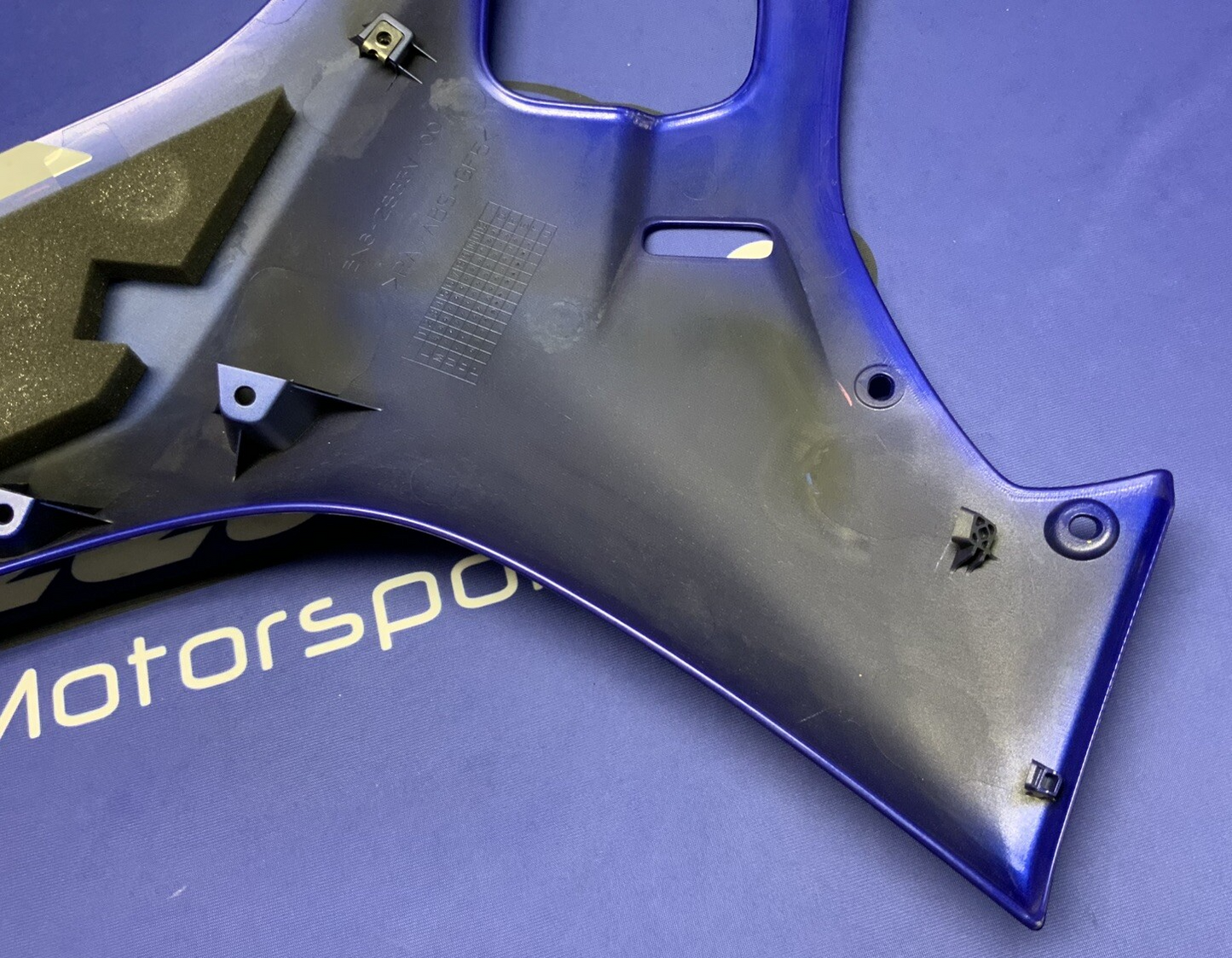 Yamaha Right Lower Fairing (Blue) YZF-R6 2017-2024 OEM BN6-W283V-90-P0