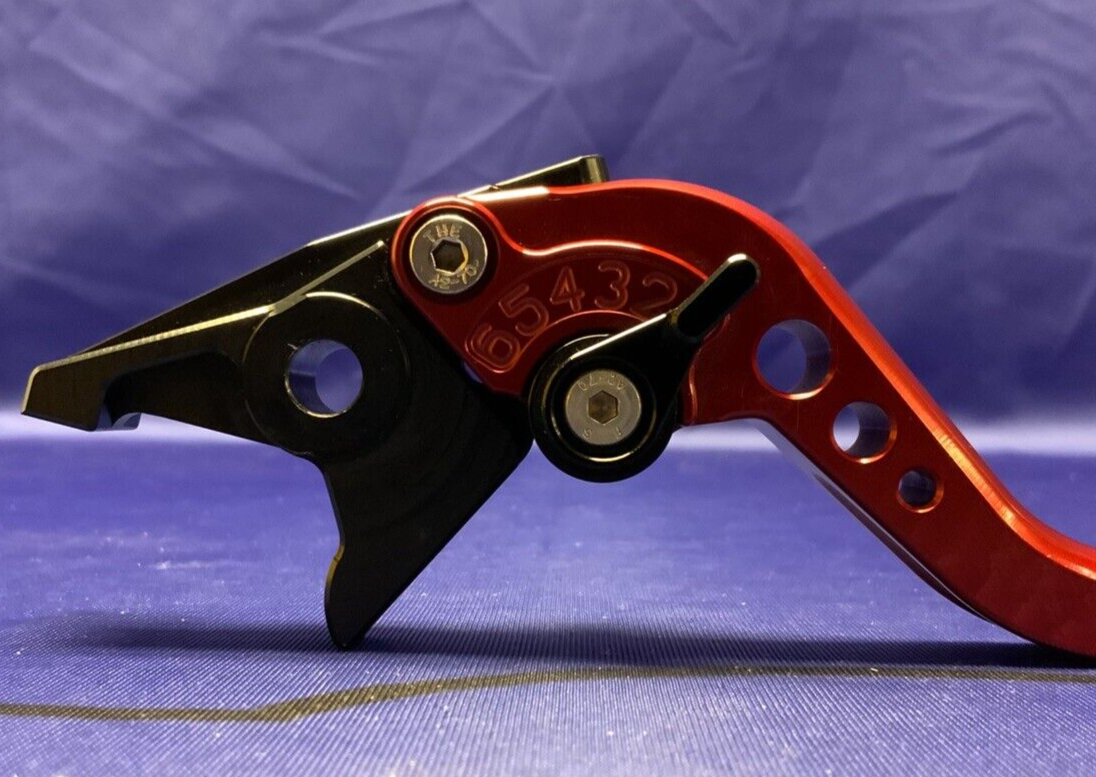 Pazzo Racing Clutch and Brake Lever Set (Red) Hayabusa 2008-2020 F-41, S-14