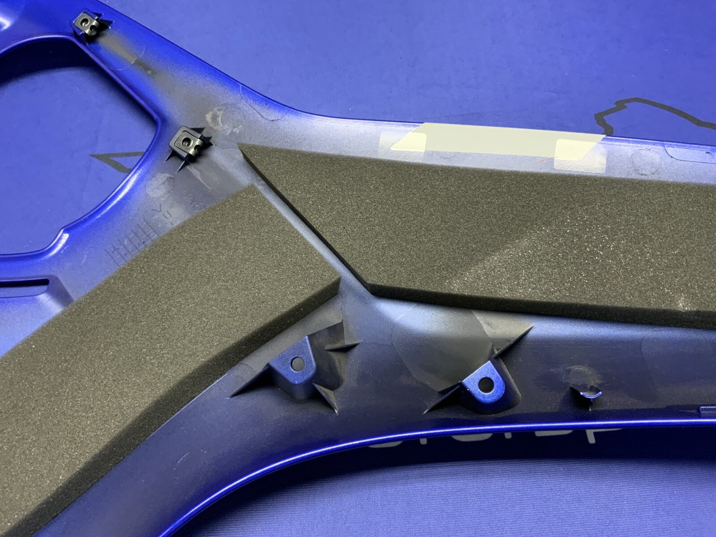Yamaha Left Lower Fairing (Blue) YZF-R6 2017-2024 OEM BN6-W283U-90-P0
