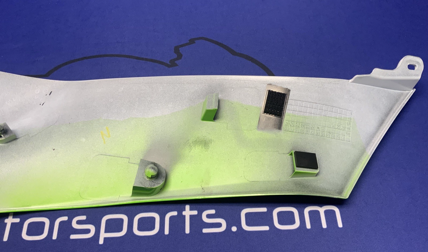 Kawasaki Right Tank Trim (40th Ann) ZX-10R/RR 2021-2025 OEM 14093-0681-11C