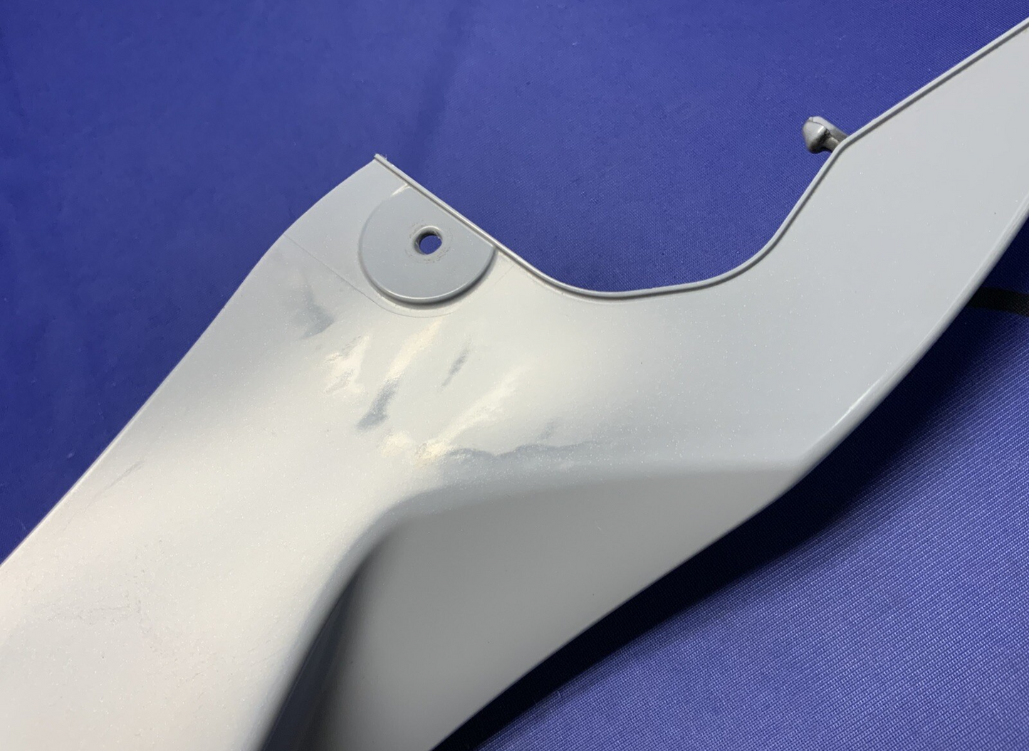 Suzuki Right Rear Frame Cover (Gray) GSXR 750/600 2011-2025 OEM 47100-15J10-QEB