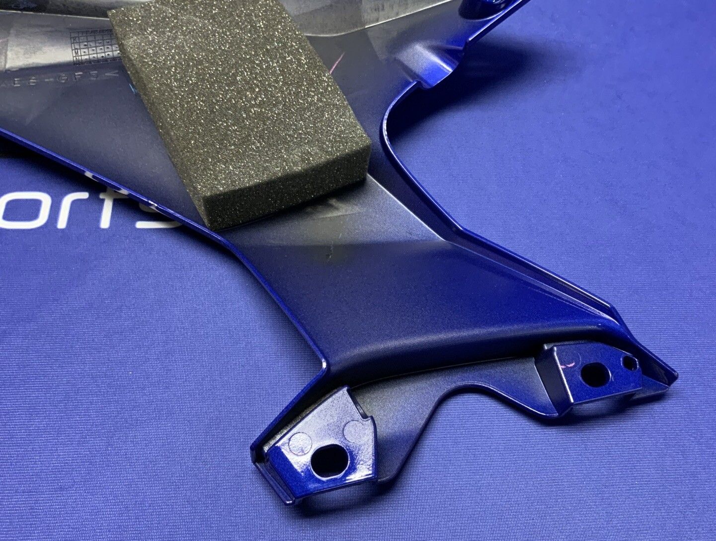 Yamaha Right Upper Fairing (Blue) YZF-R6 2017-2024 OEM BN6-2117W-00-P0