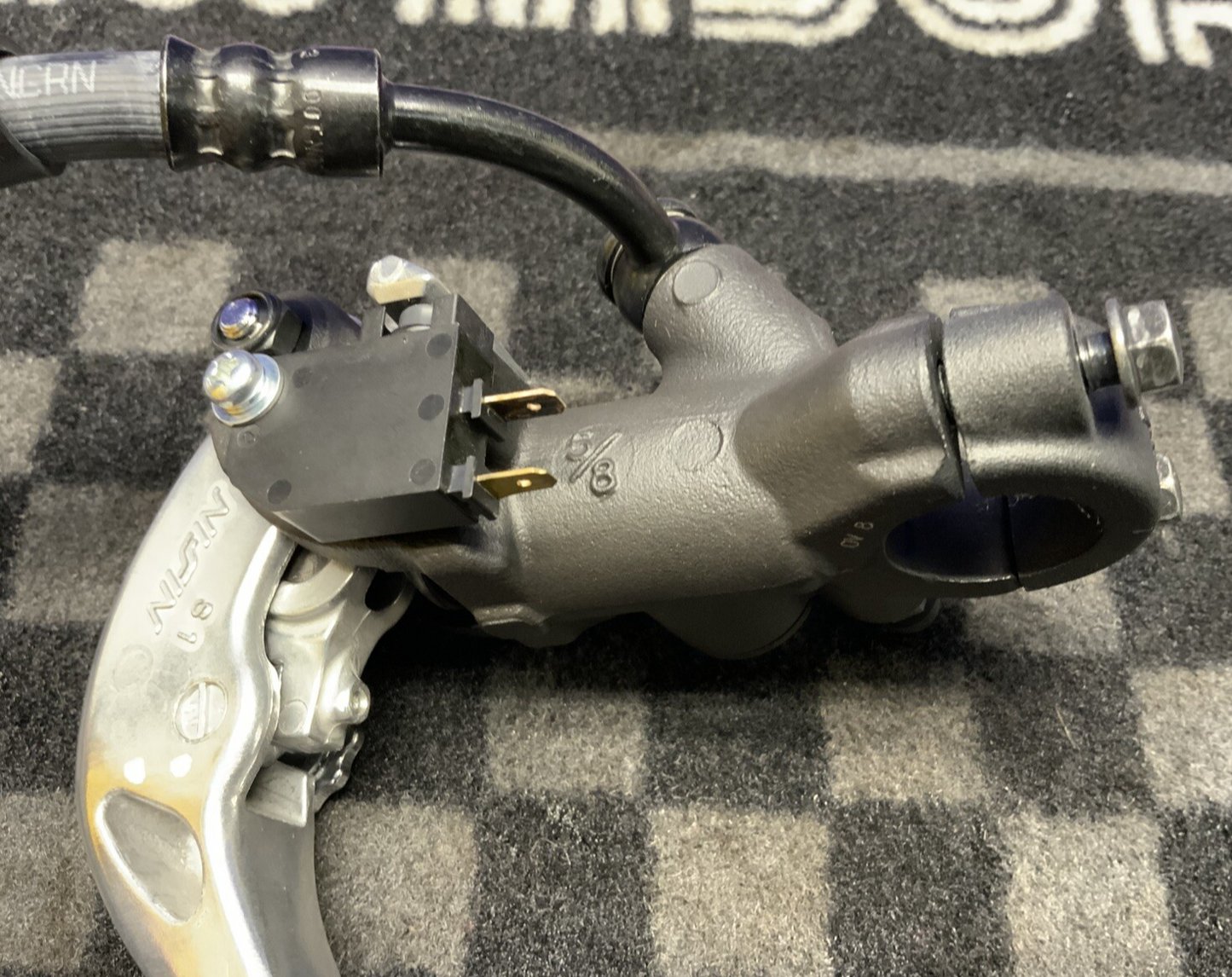 Yamaha Master Cylinder Assy W/ Brake Line YZF-R6 2017-2024 OEM 2CR-2580A-00-00