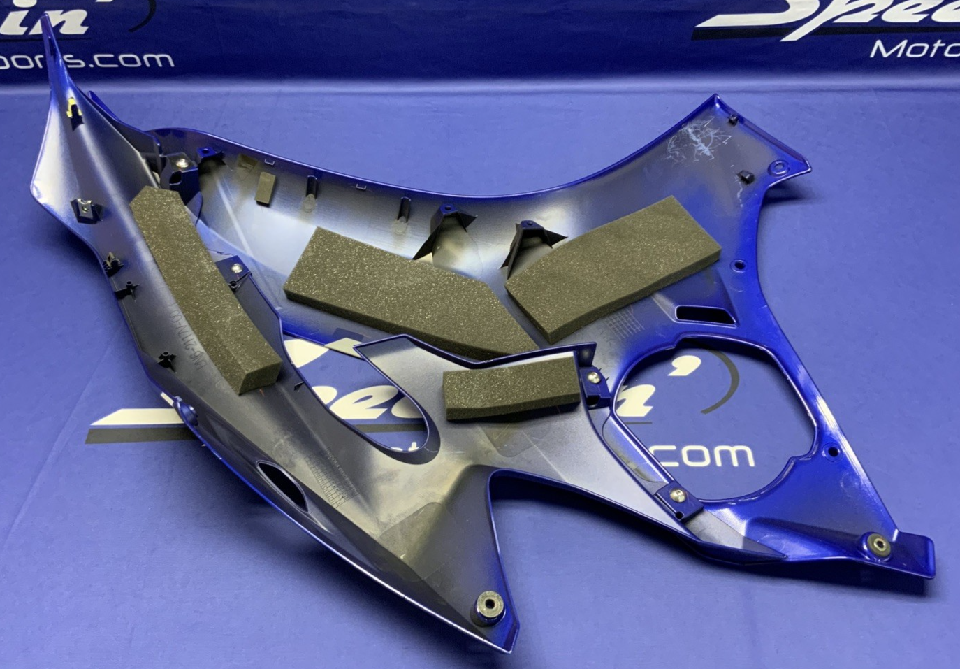 Yamaha Left Complete Fairing (Blue) YZF-R6 2017-2024 OEM BN6-W283U-90-P0