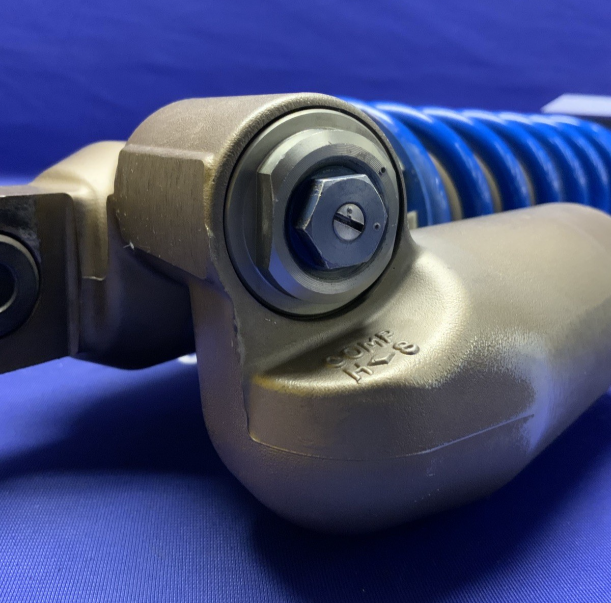 Suzuki Rear Shock Assembly (Blue) RMZ 250 2007-2009 OEM 62100-10H50-YKS