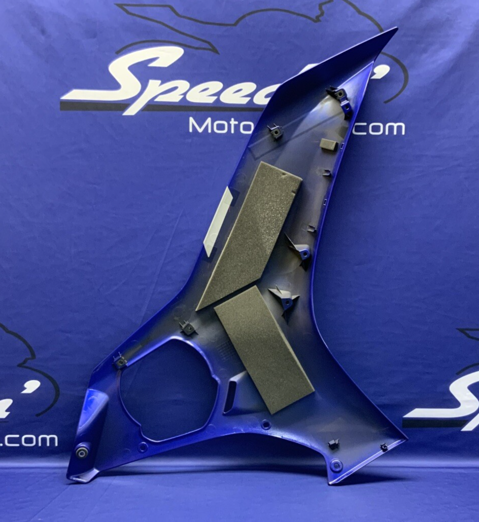 Yamaha Left Lower Fairing (Blue) YZF-R6 2017-2024 OEM BN6-W283U-90-P0