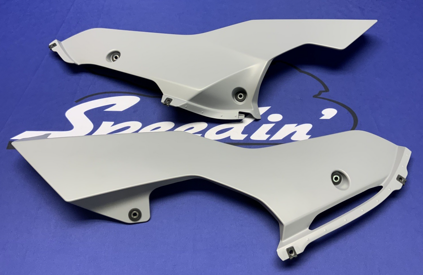 Yamaha Left & Right Lower Fairing Set (Gray) YZF-R6 2017-24 OEM BN6-28385-00-P4