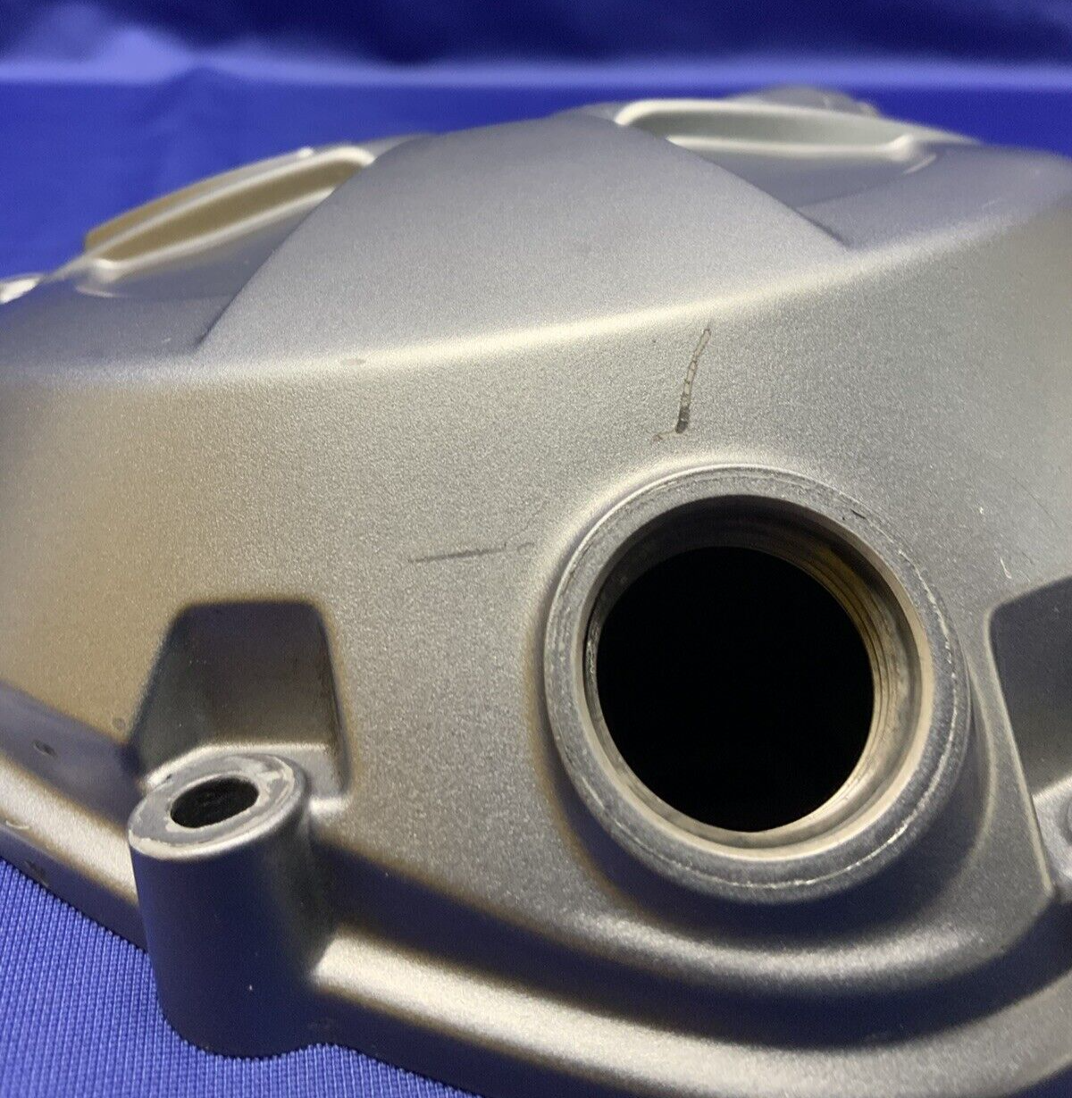BMW Clutch Cover (Granite Gray) W/ Sound Damper M1000RR 2020-24 OEM 11149832012