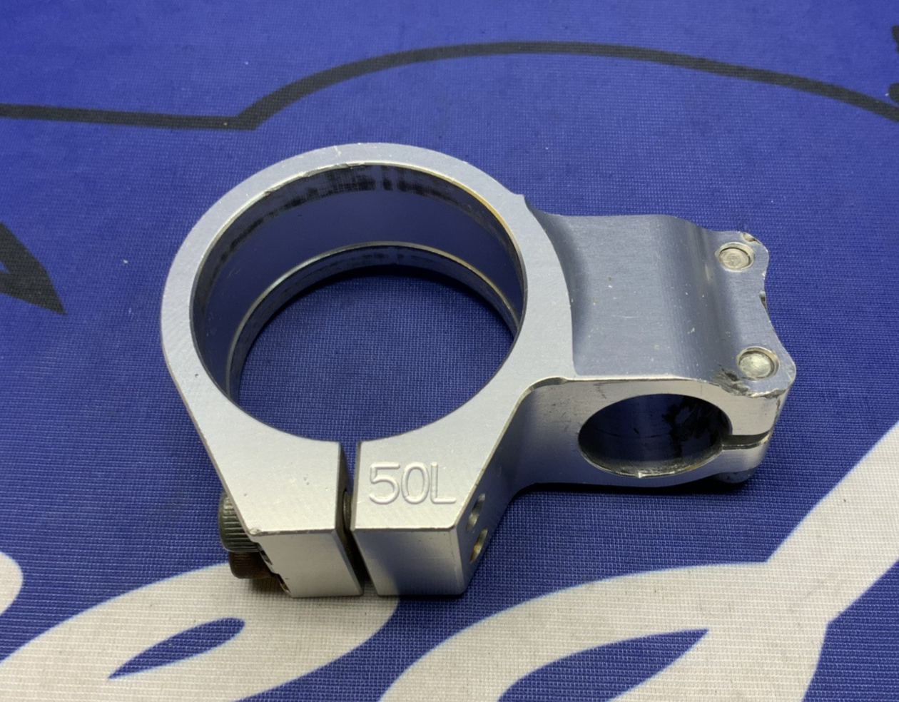 Vortex Racing 7° Clip On (50mm) Silver YZF-R6 2005-2018 CL0050