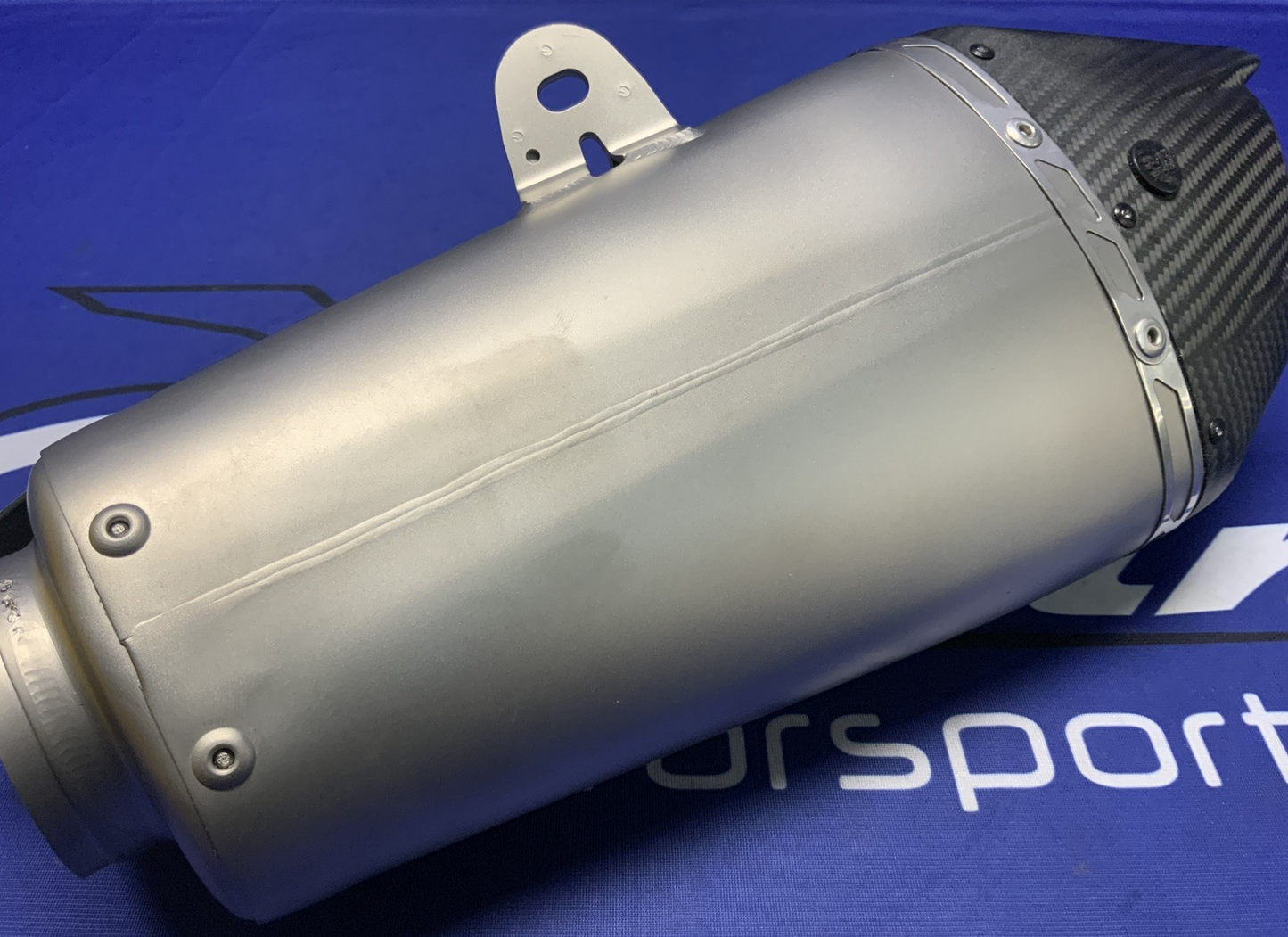 Yoshimura AT2 Slip-On Street Exhaust Muffler 57mm Inlet