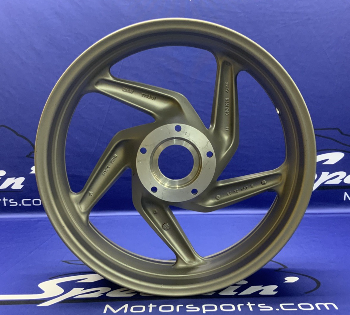 BMW Cast Rear Wheel (Tan) R1200GS 2008-2013 OEM 36317705191