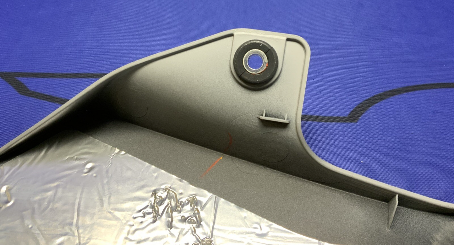 Yamaha Left Lower Fairing (Gray) YZF-R6 2017-2024 OEM BN6-28385-00-P4