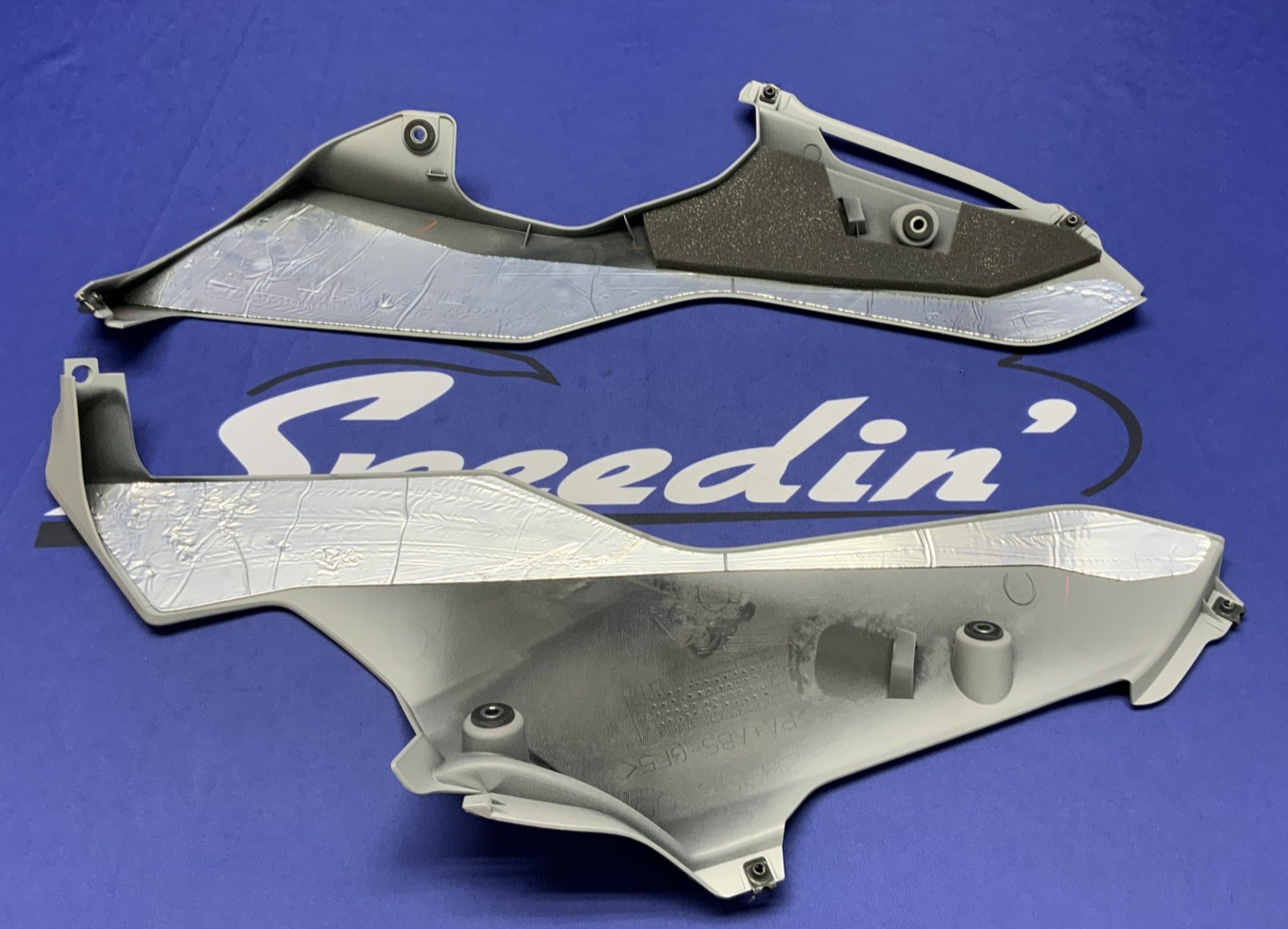Yamaha Left & Right Lower Fairing Set (Gray) YZF-R6 2017-24 OEM BN6-28385-00-P4