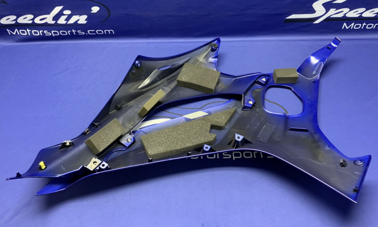 Yamaha Right Complete Fairing (Blue) YZF-R6 2017-2024 OEM BN6-W283V-90-P0