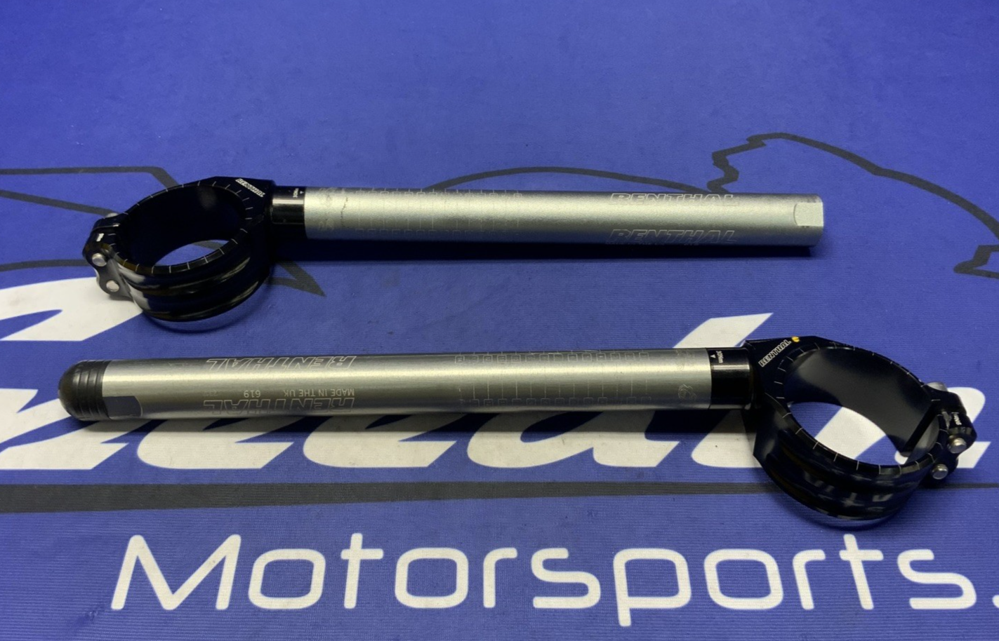 Renthal Gen3 50mm Clip-On Handlebar Set YZF-R6 2006-2024 CL110