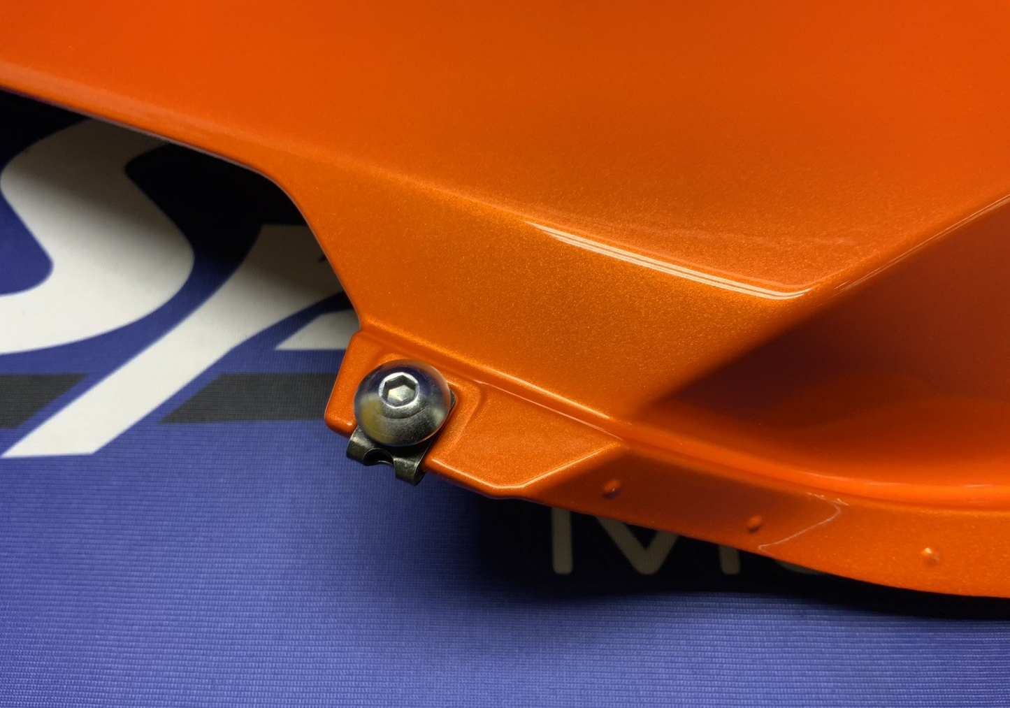 Yamaha Right Lower Fairing (Orange) YZF-R6 2017-2024 OEM BN6-28395-00-P5