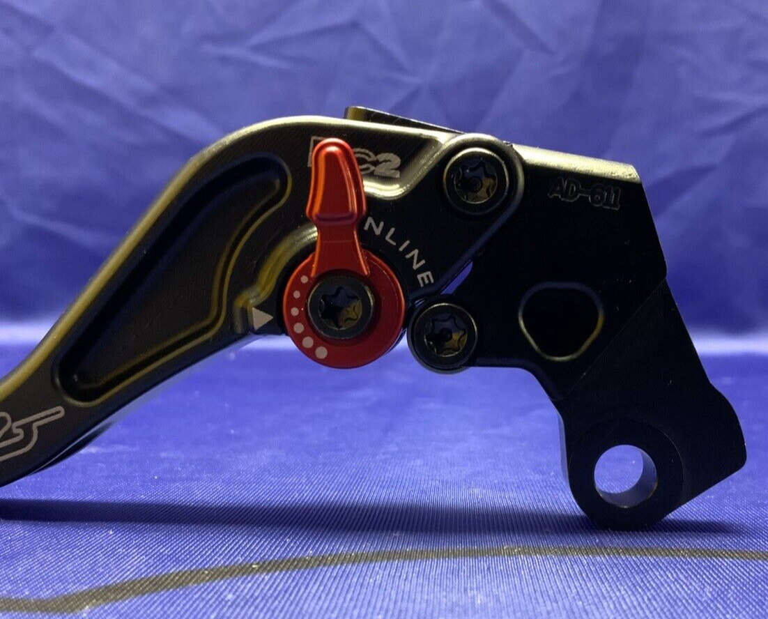 CRG RC2 Clutch Lever Black & Red Monster 821 2013-2014 2AD-611-H-B