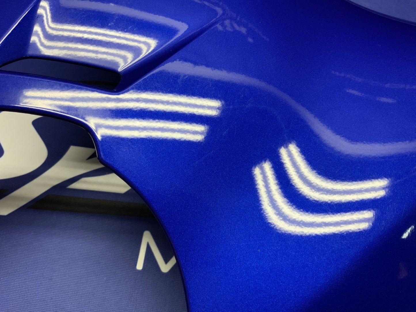 Yamaha Left Lower Fairing (Blue) YZF-R6 2017-2024 OEM BN6-W283U-90-P0