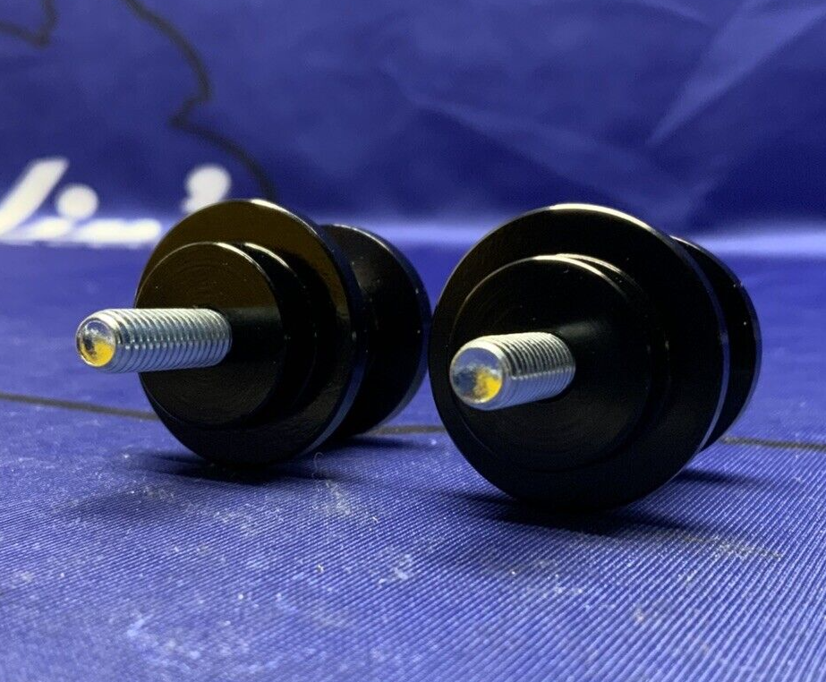 Driven Racing D Axis Spools (Black) YZF-R6 1999-2018 DXS-6 BK