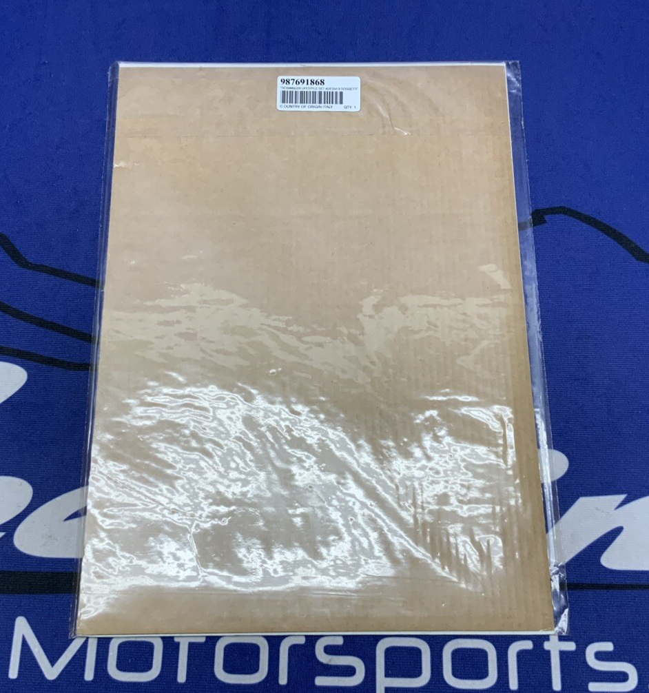 Ducati "Lifestyle Logo" Scrambler Stickers OEM 987691868