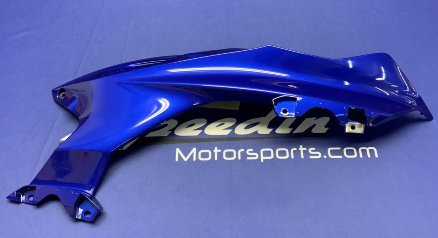 Yamaha Right Upper Fairing (Blue) YZF-R6 2017-2024 OEM BN6-2117W-00-P0
