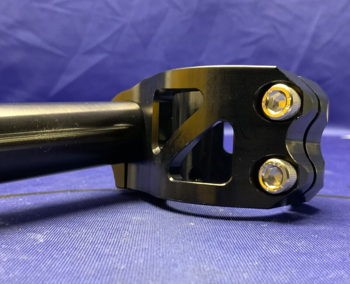 Driven Racing Standard Clip-On Handle Bar Set Left & Right (Black) 41mm DCLO-41
