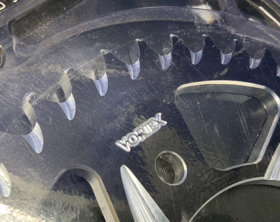 Vortex Racing Rear Sprocket (Black) 525-45T 921ZK-45