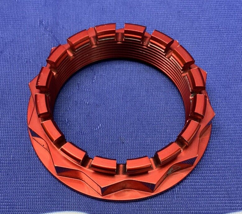 Ducati Rear Wheel NUT Panigale V2 2020 (Red) OEM 75012072AA