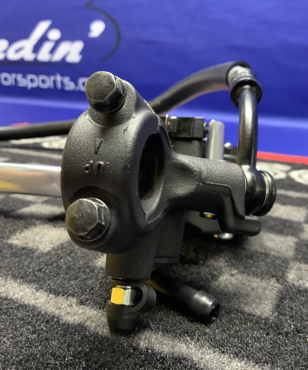 Yamaha Master Cylinder Assy W/ Brake Line YZF-R6 2017-2024 OEM 2CR-2580A-00-00