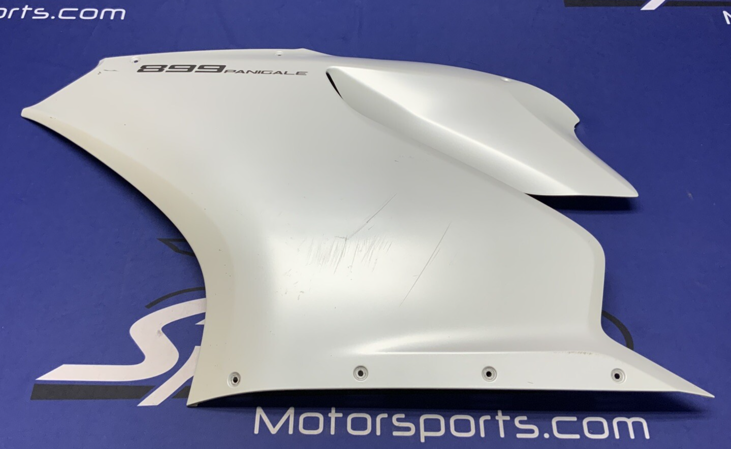 Ducati Upper Left Fairing (White) Panigale 899 2014, 2015 OEM 48015521AW