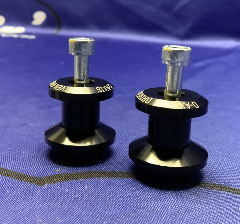 Driven Racing D Axis Spools (Black) YZF-R6 1999-2018 DXS-6 BK