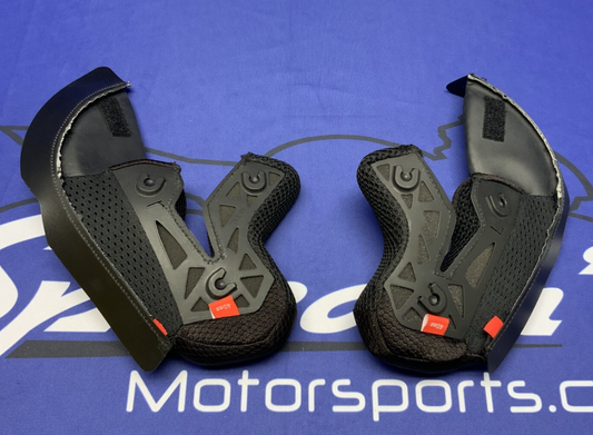 6D Helmets Cheek Pad Set (40mm) ATS-1 71-5240
