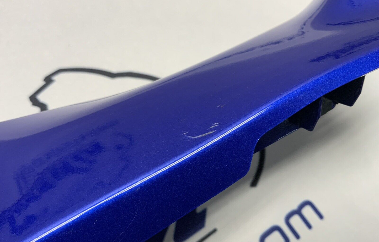 Yamaha Right Upper Fairing Blue YZF-R7 2022-2024 OEM BEB-2837M-00-P0