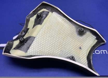 Carbonin Avio Fiber Tail Unit (White) W/ Seat ZX-10R 2016-2020 K18300AF