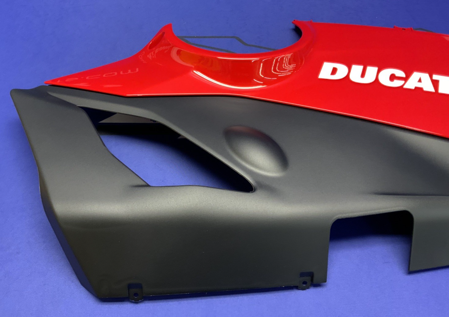 Ducati Lower Fairing Kit (Akrapovic Exhaust) Panigale V4 18-21 OEM 97180653AB-1