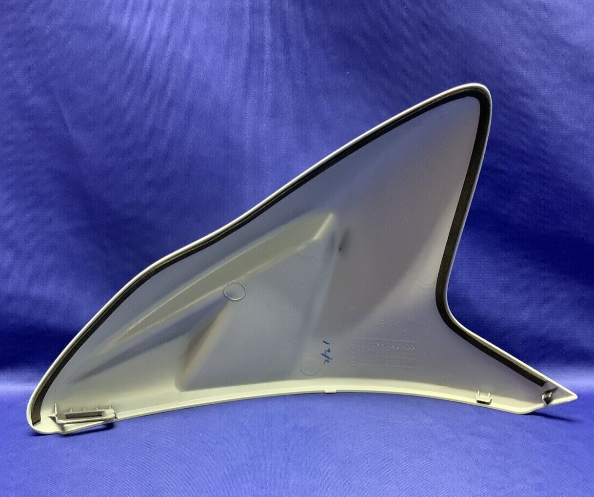 Suzuki Right Side Gray Fuel Tank Cover GSXR600/750 2017-2025 OEM 44270-14J80-QT7