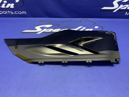 Ducati Left Lower Fairing (Thrilling Black) Panigale V2 20-25 OEM 48013761AS-1