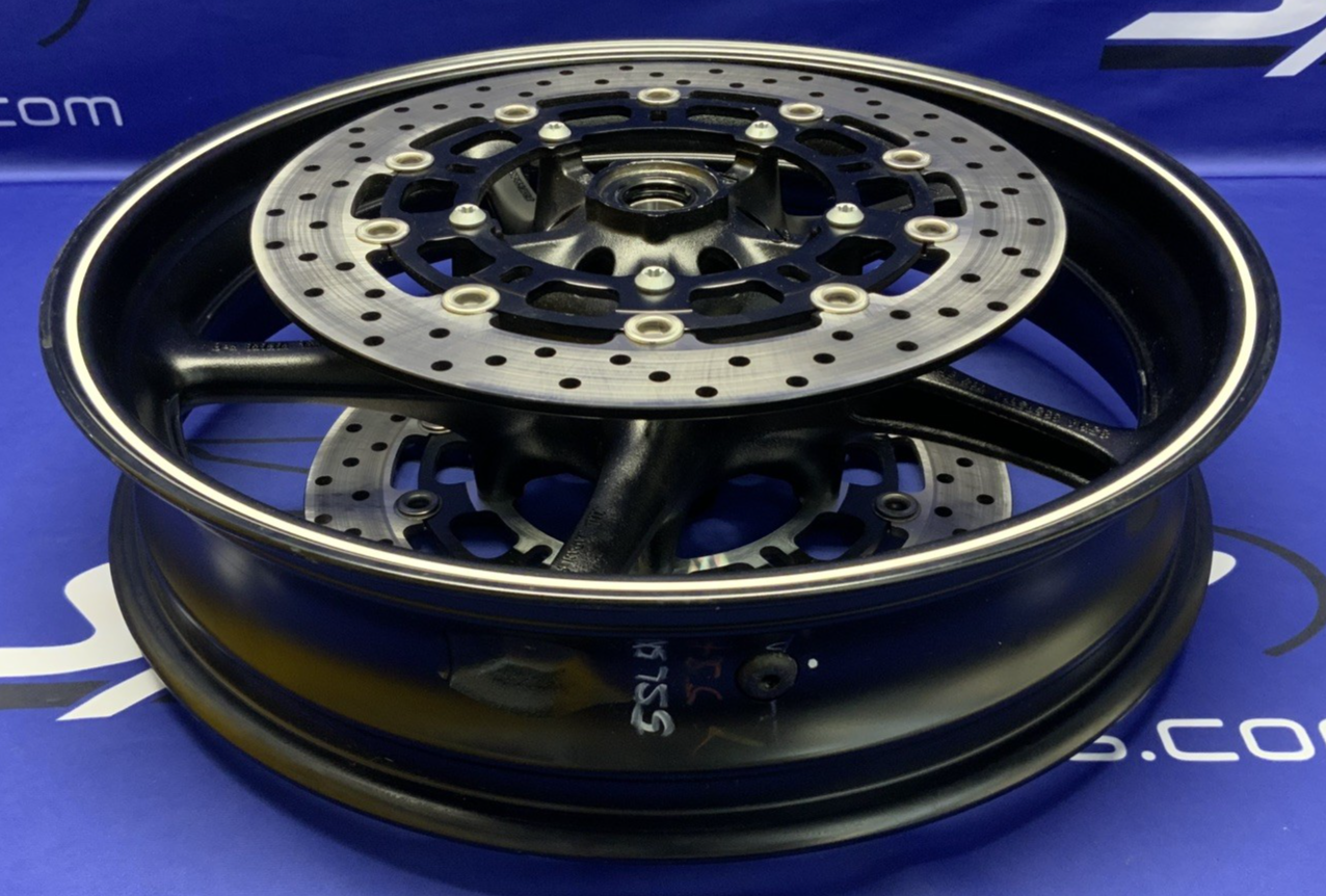Yamaha Front Wheel Assembly (Black) YZF-R6 2003-2008 OEM 5SL-25168-00-98