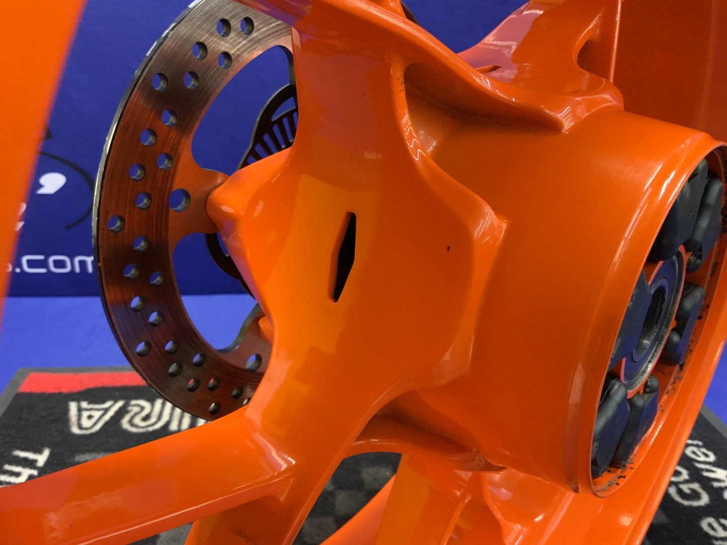 KTM Rear Wheel Assembly (Orange) 890 Duke R 2020-2023 OEM 64110001033EB