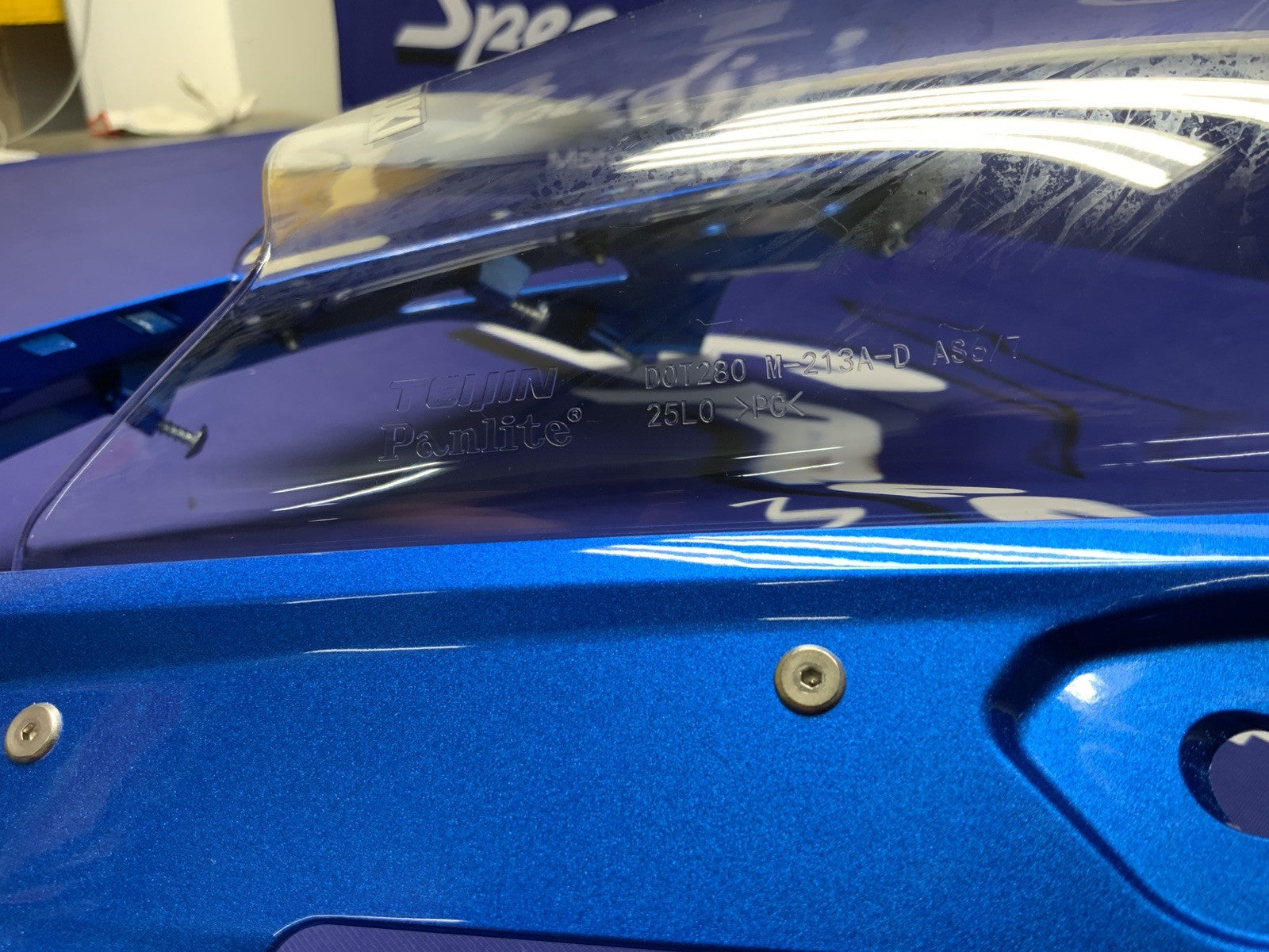 Suzuki Front Cowling W/ Windscreen(Triton Blue) GSX-8R 24-26 OEM 94410-25L01-6CX