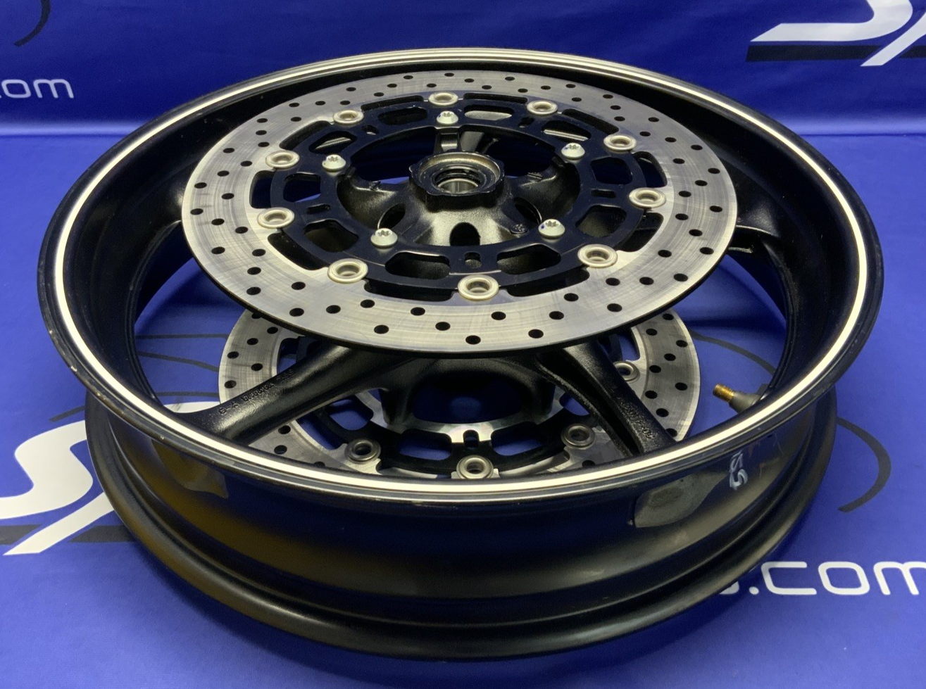 Yamaha Front Wheel Assembly (Black) YZF-R6 2003-2008 OEM 5SL-25168-00-98