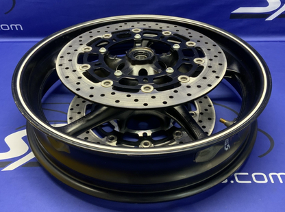 Yamaha Front Wheel Assembly (Black) YZF-R6 2003-2008 OEM 5SL-25168-00-98