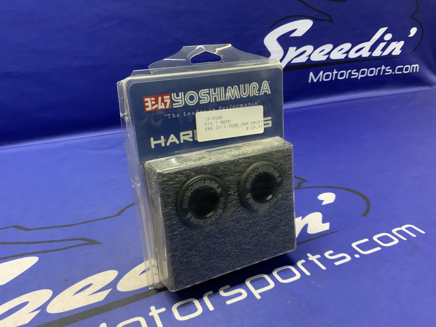 Yoshimura Frame Slider Kit Black Kawasaki ZX-6R 2013-2018 040BG146410