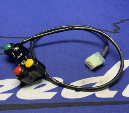 APX Racing Button Switch Bank Panigale 129 15-18 DUP12L5ME+