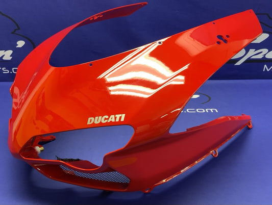 Ducati Front Upper Fairing Red 848 2008-2010 OEM 48120414AA
