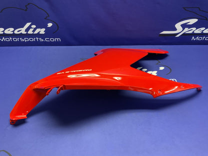 Ducati Right Upper Fairing Red Panigale V2 2020-2025 OEM 4801A861AB-2