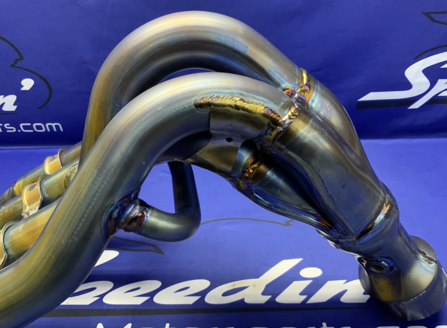 Kawasaki Exhaust Manifold (Titanium) ZX-10R/RR 2021-2025 OEM 39178-0390